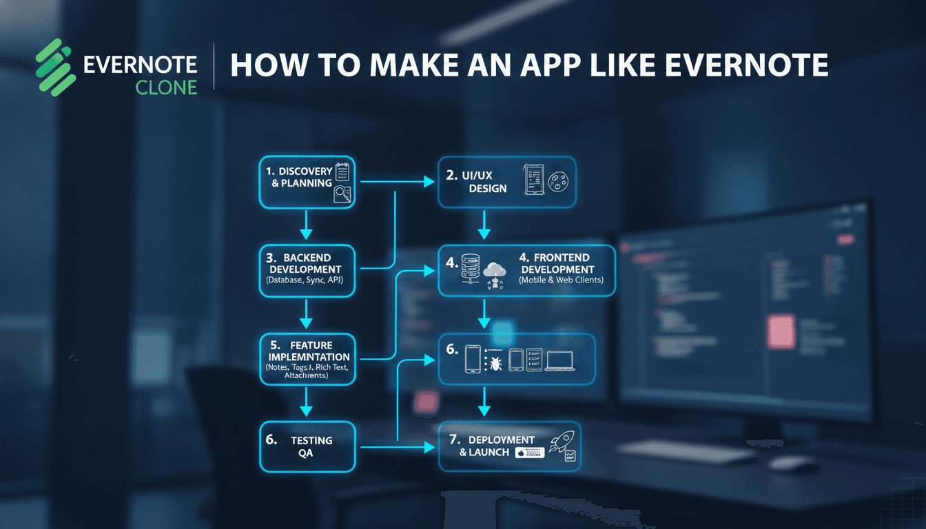 How to Make an App Like Evernote