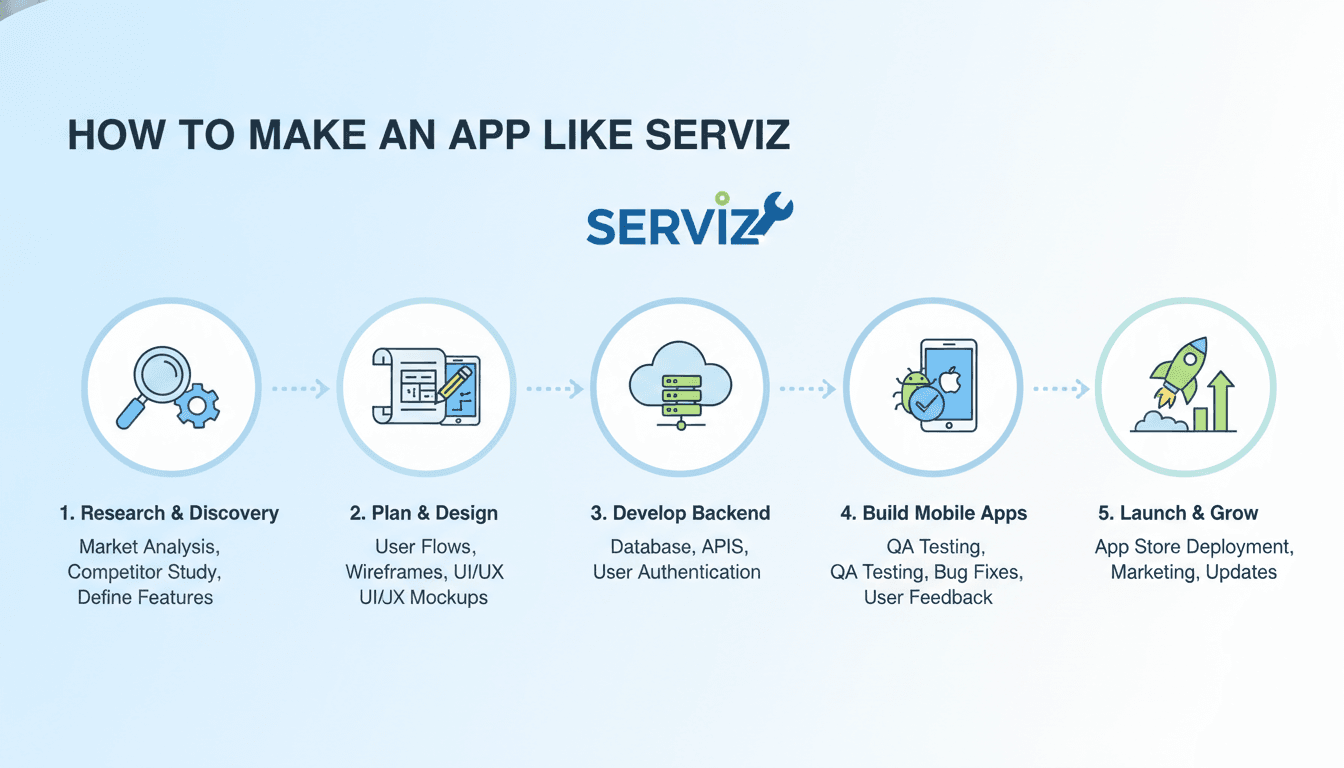 How to Make an App Like Serviz