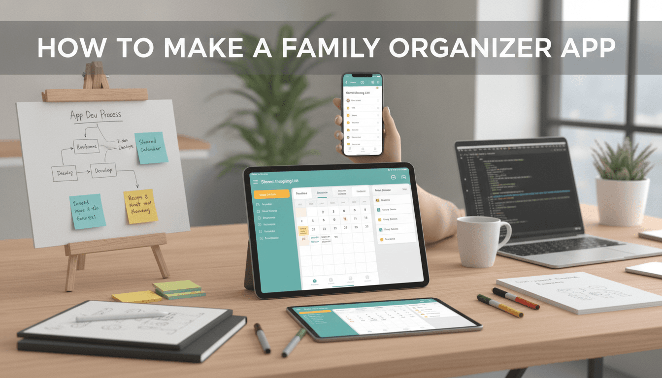 How to Make an App Like Cozi Family Organizer