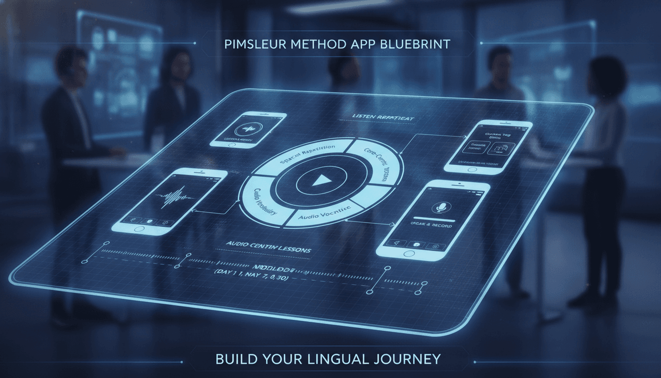 How to Make an App Like Pimsleur