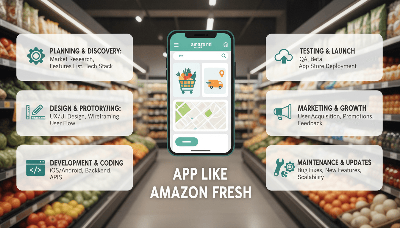 How to Make an App Like Amazon Fresh