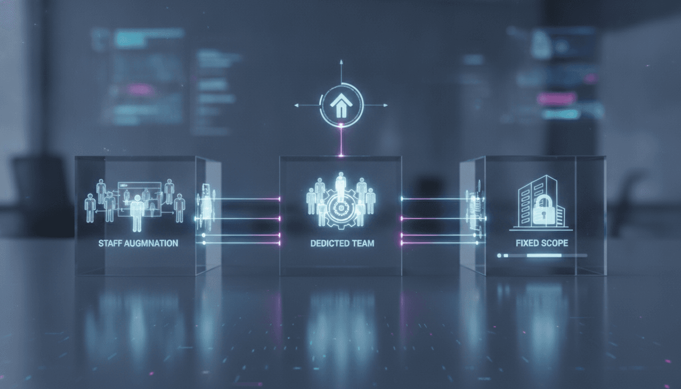 Staff Augmentation, Dedicated Team or Fixed Scope