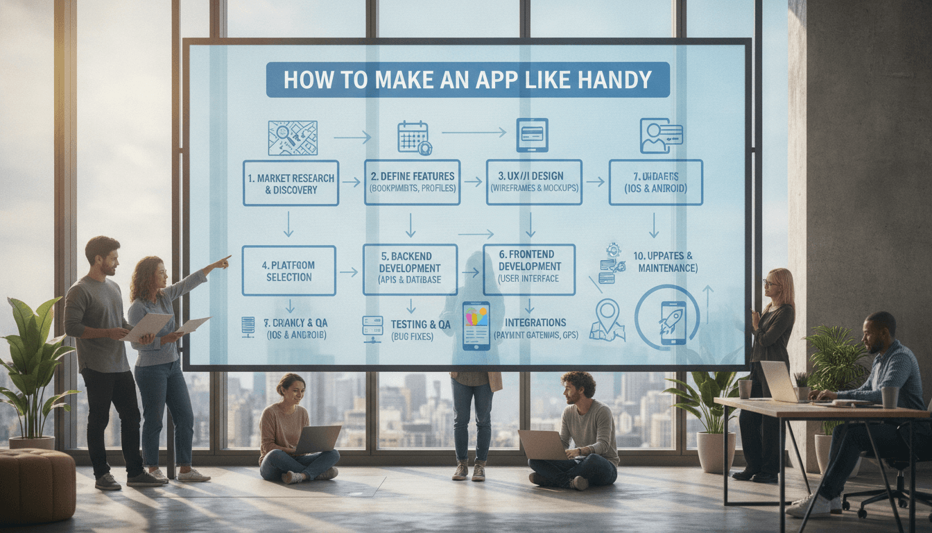 How to Make an App Like Handy
