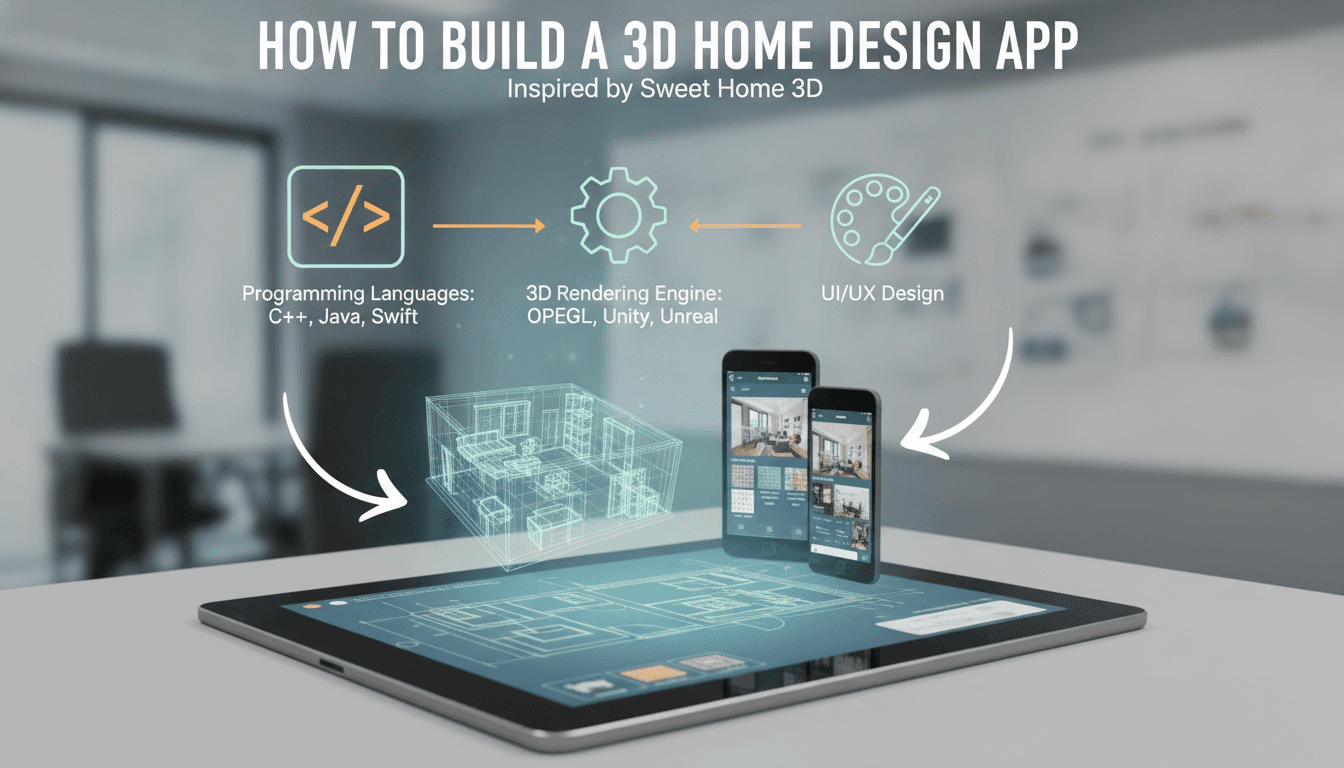 How to Make an App Like Sweet Home 3D