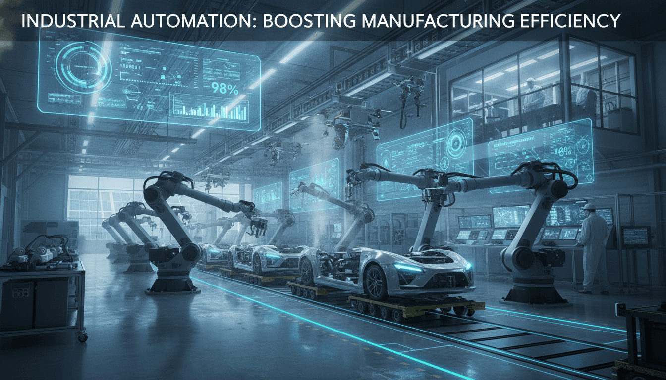Industrial Automation: Improving Manufacturing Efficiency