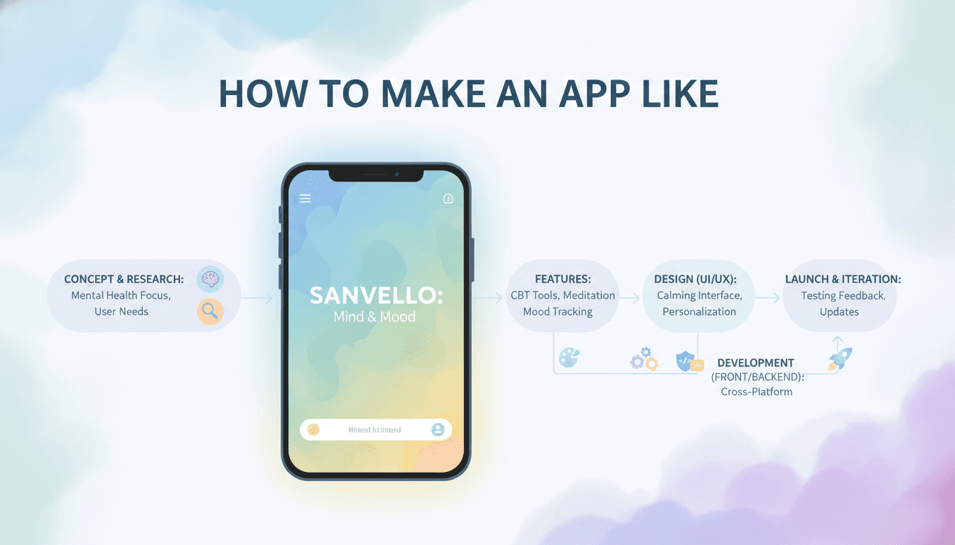 How to Make an App Like Sanvello