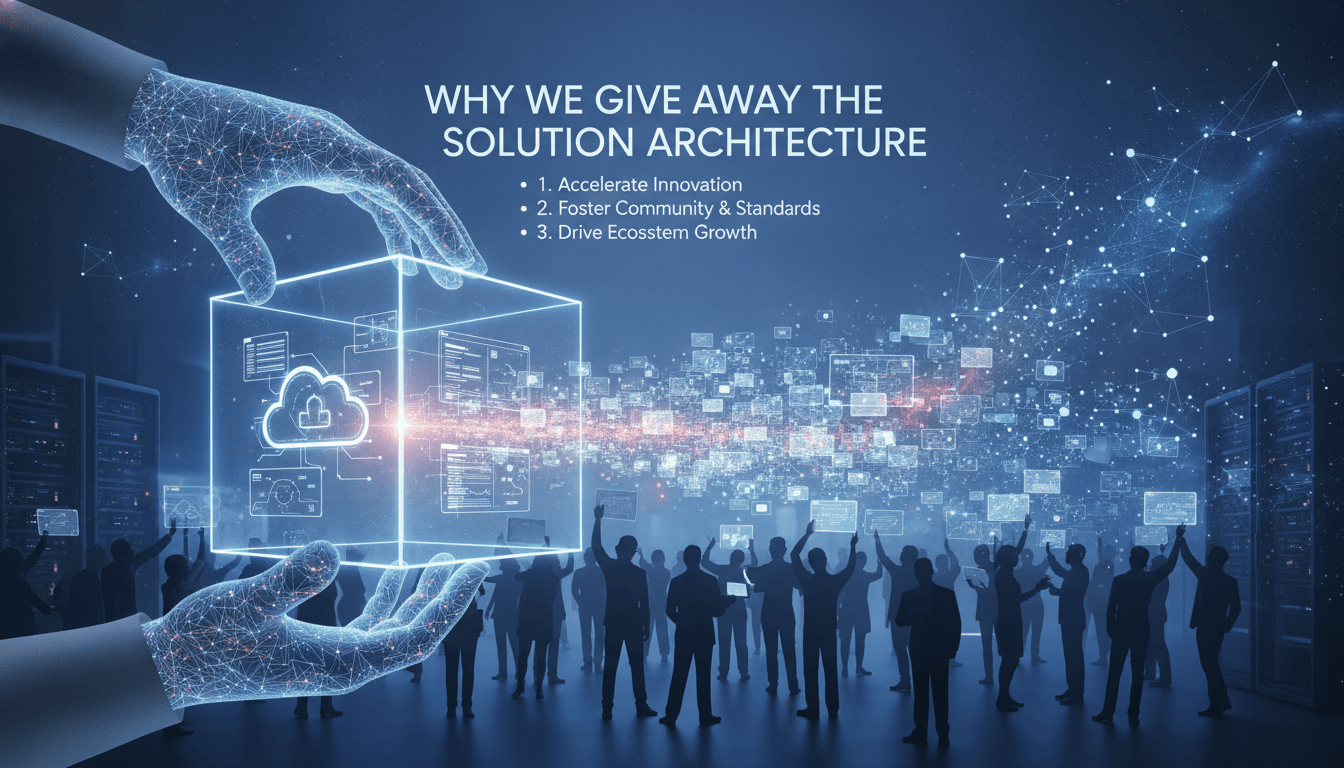 Why We Give Away the Solution Architecture