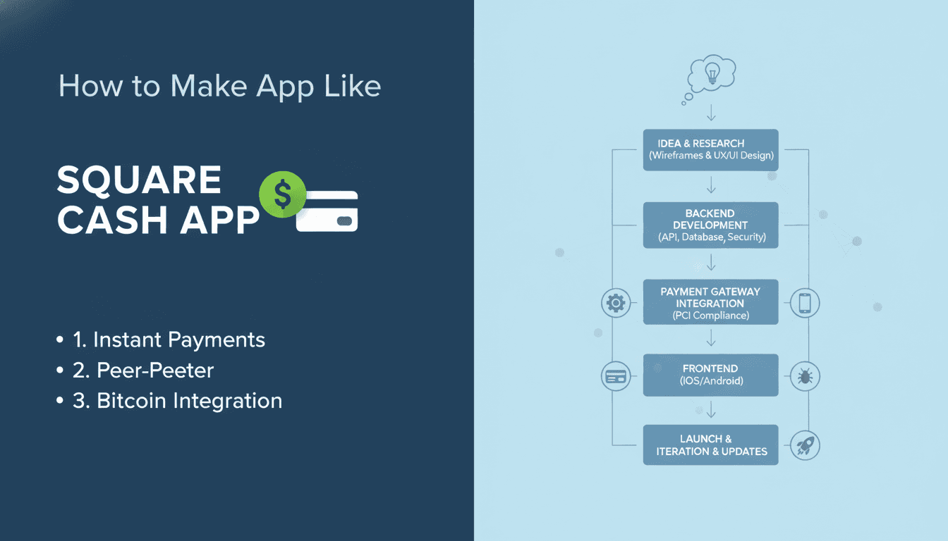 How to Make an App Like Square Cash