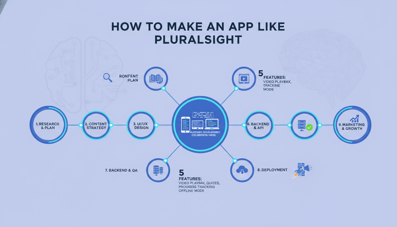 How to Make an App Like Pluralsight