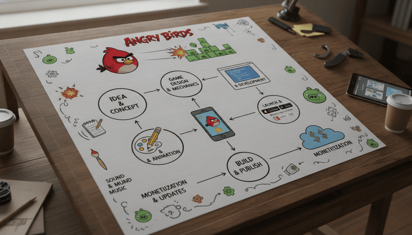 How to Make an App Like Angry Birds
