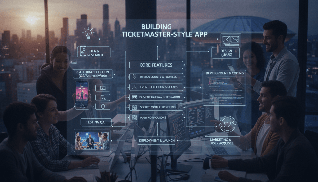 How to Make an App Like Ticketmaster