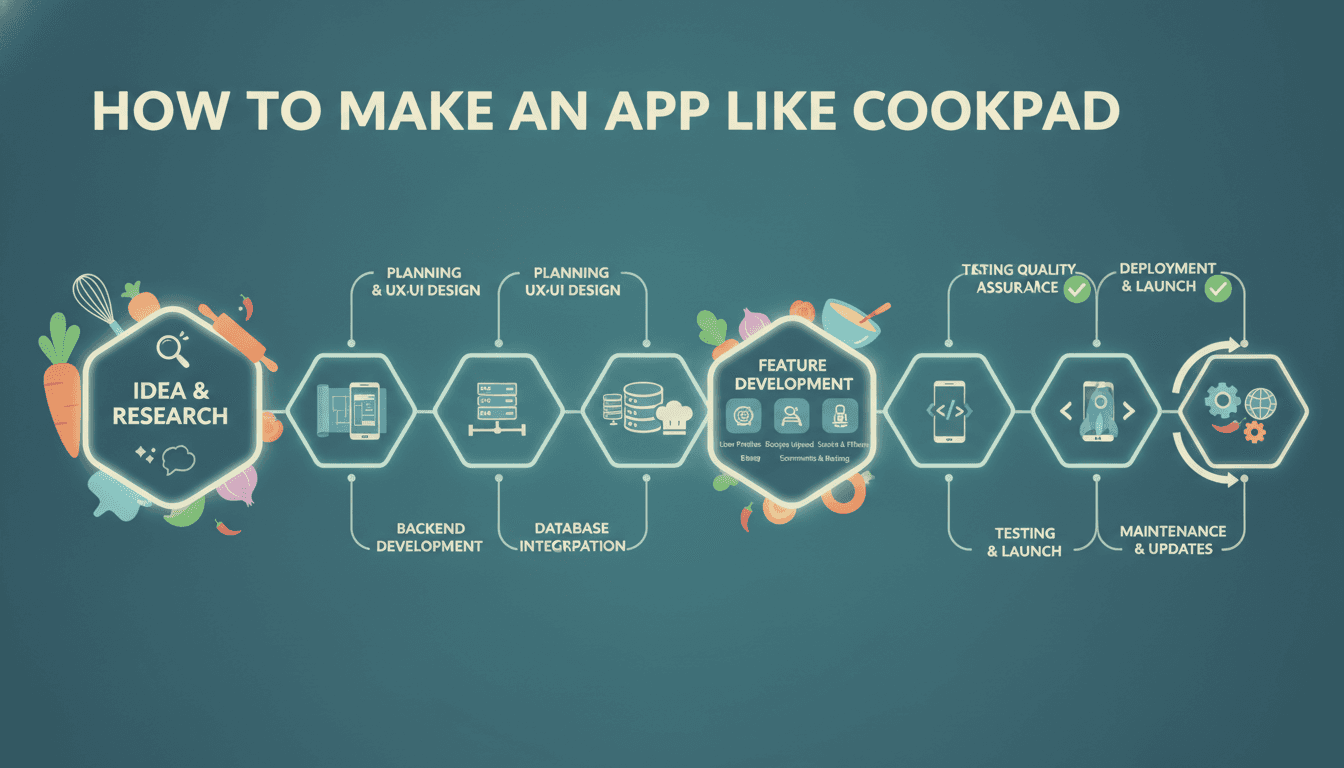 How to Make an App Like Cookpad