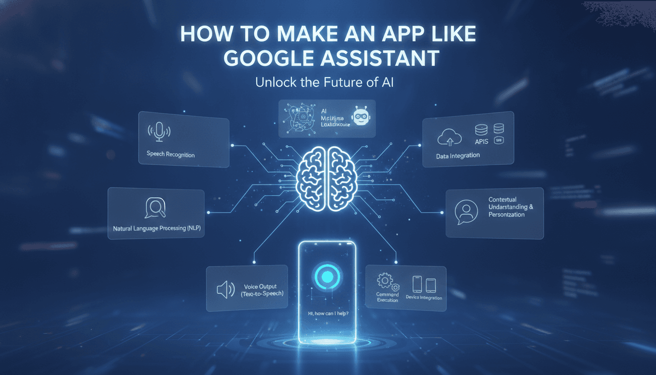 How to Make an App Like Google Assistant