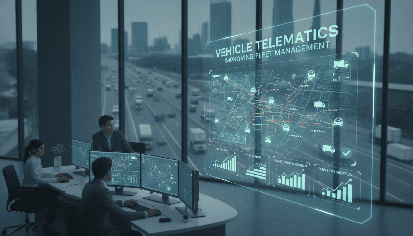 Vehicle Telematics: Improving Fleet Management