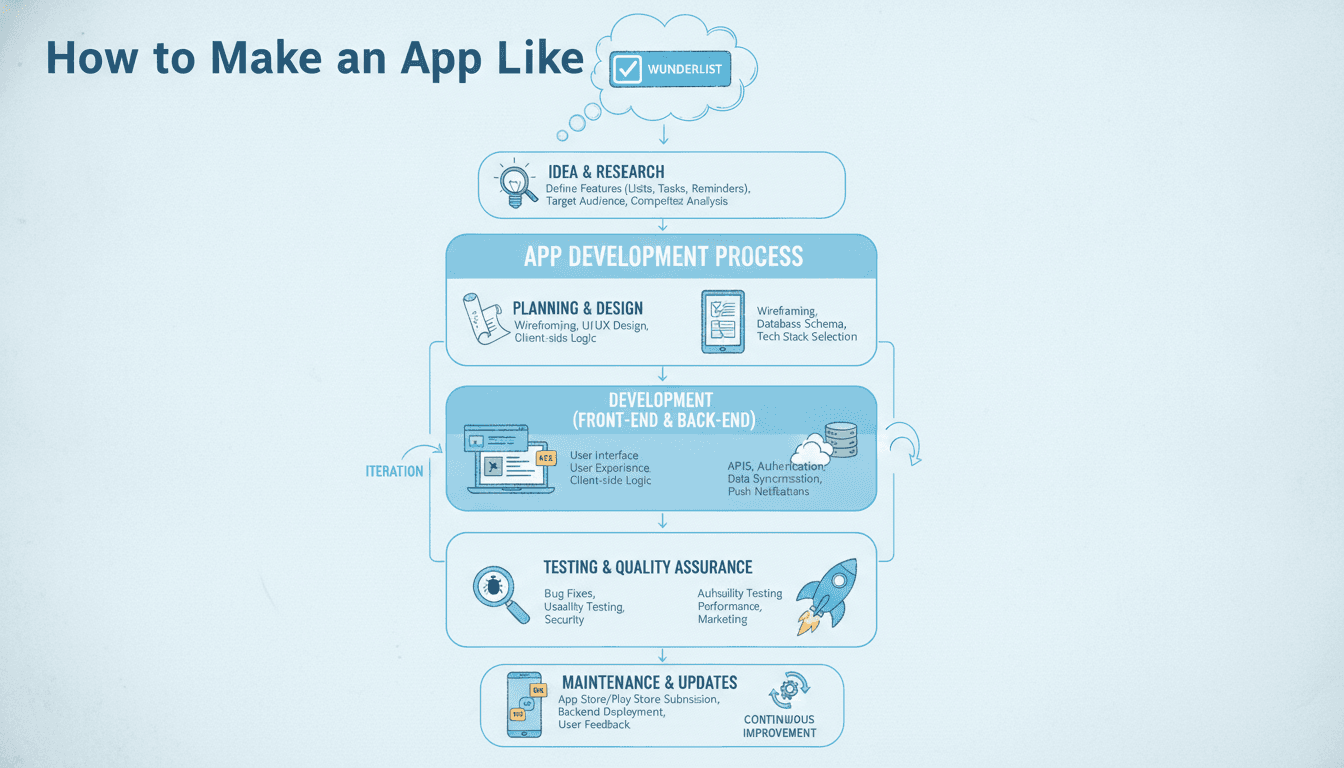 How to Make an App Like Wunderlist