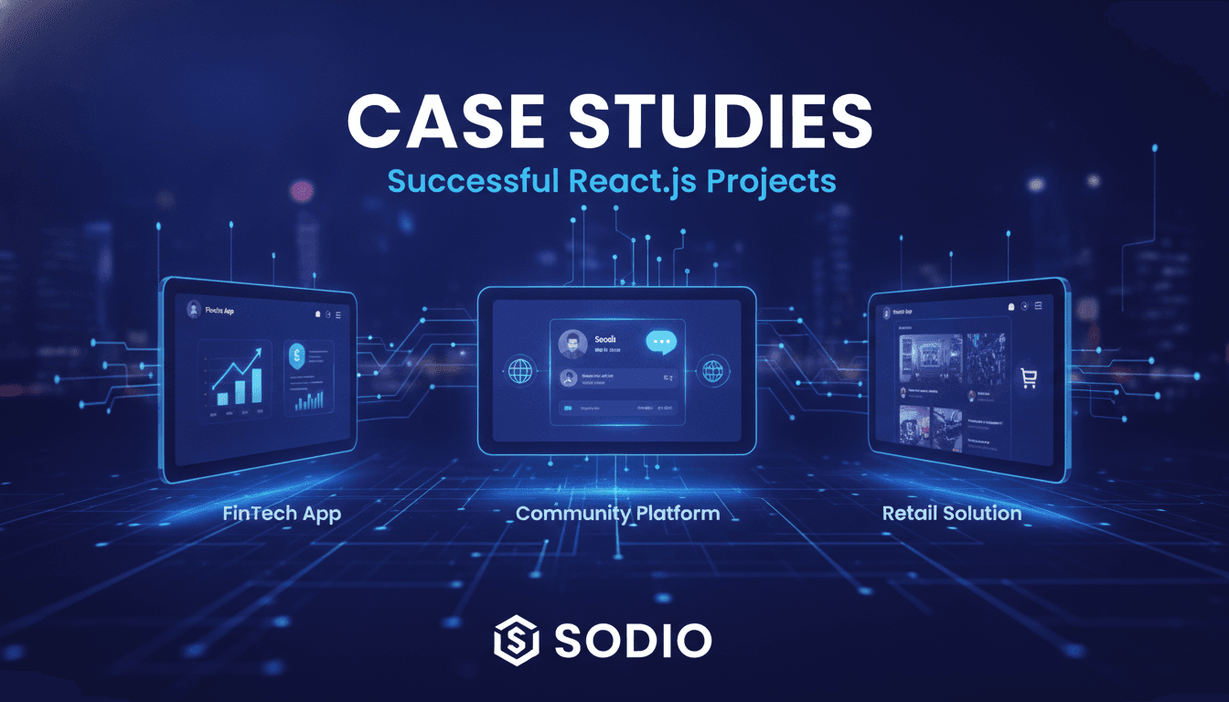 Case Studies: Successful React.js Projects by Sodio