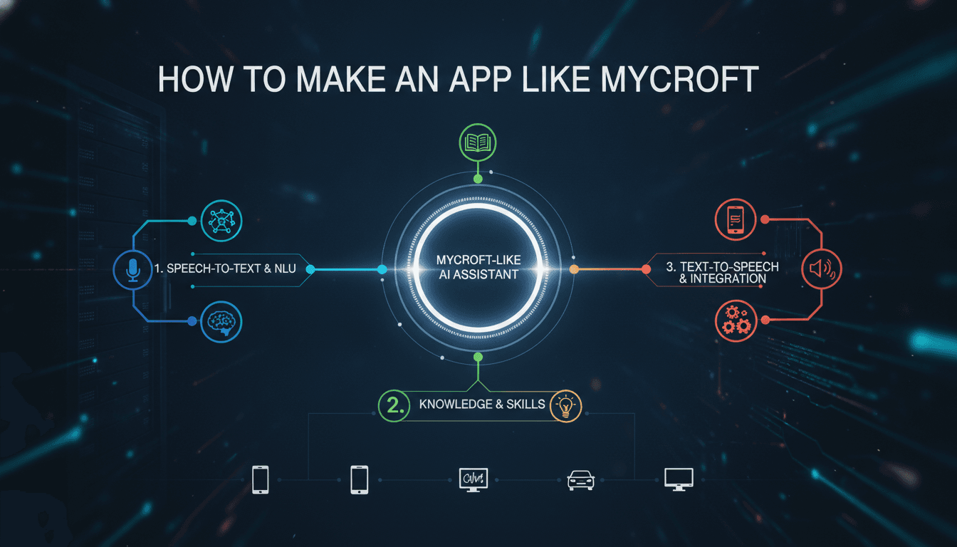 How to Make an App Like Mycroft