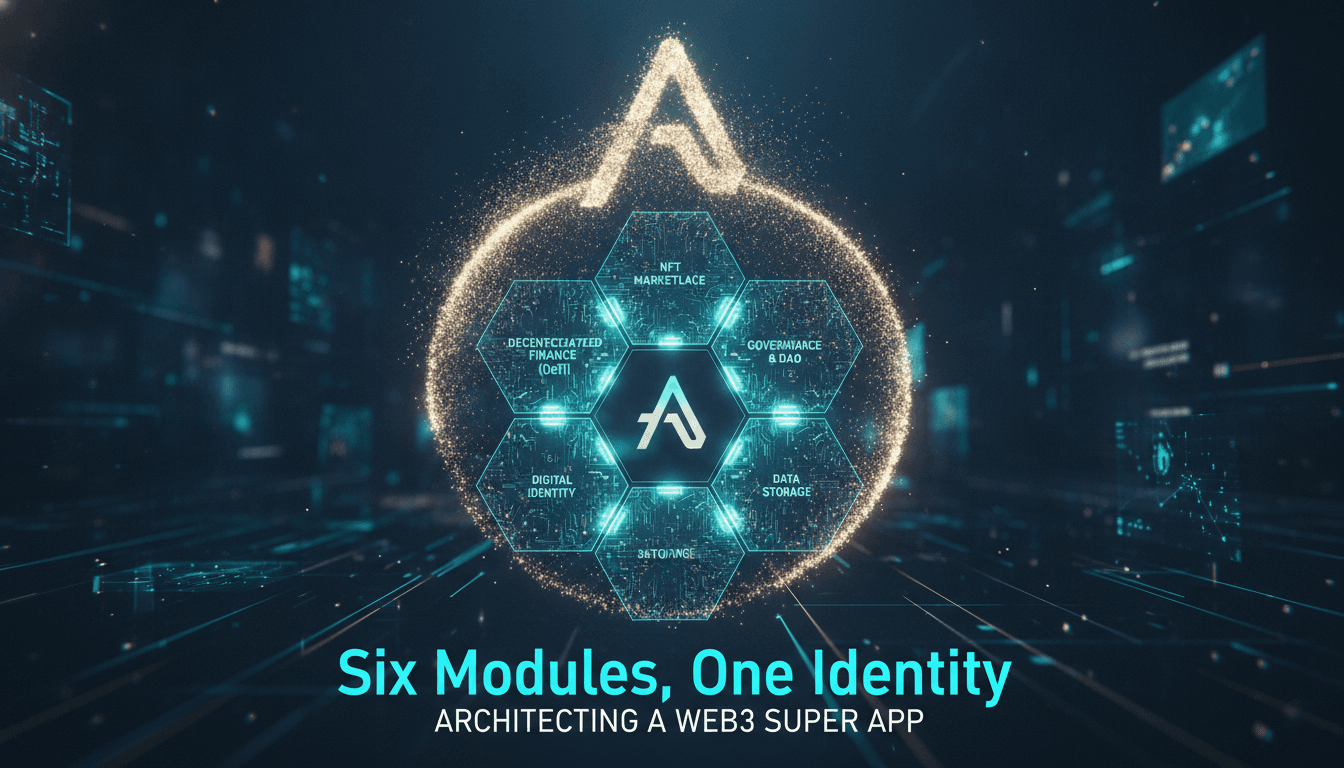 Six Modules, One Identity: Architecting a Web3 Super App