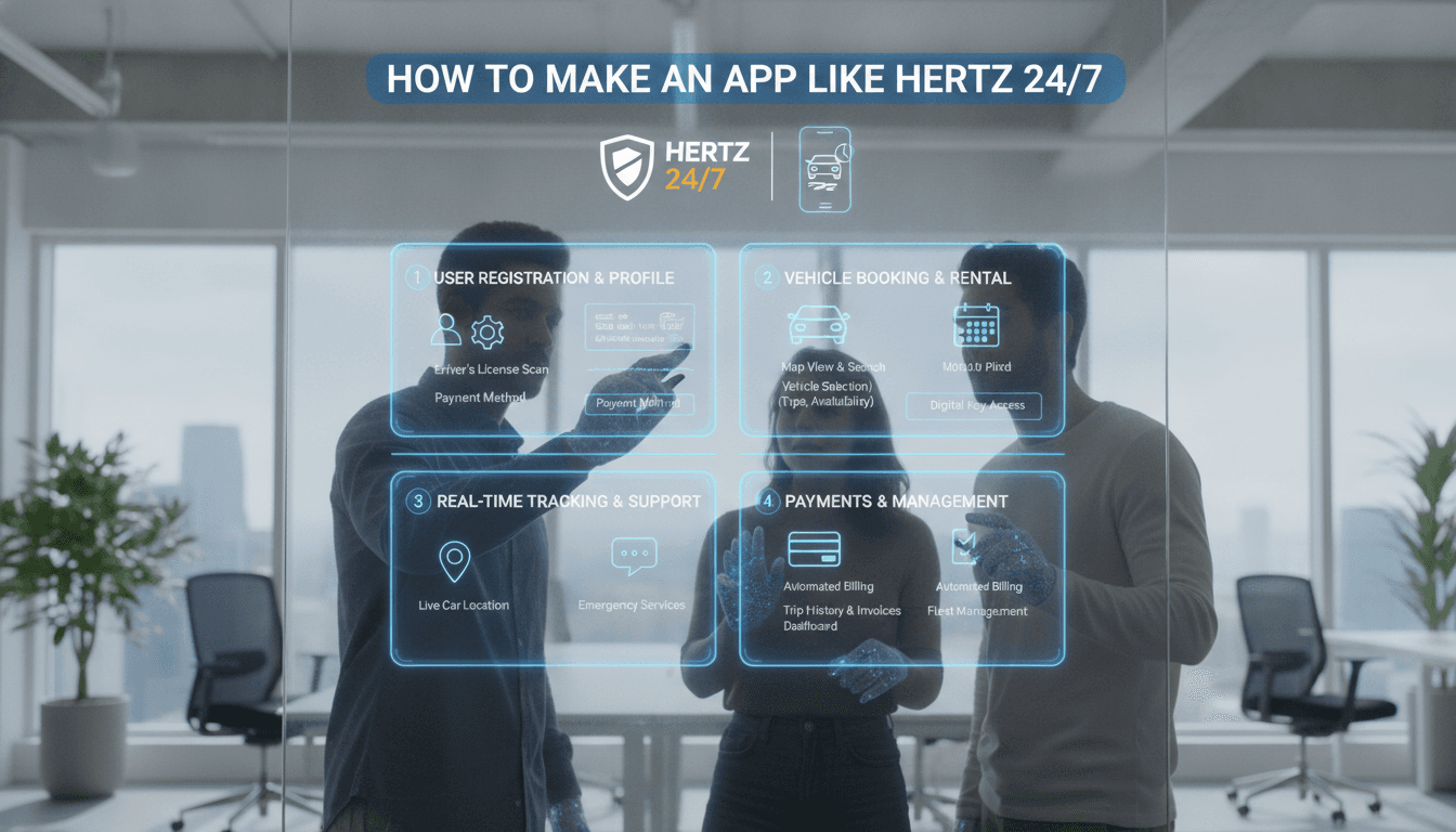 How to Make an App Like Hertz 24/7