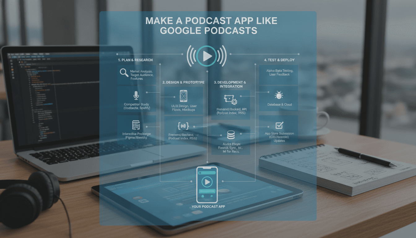 How to Make an App Like Google Podcasts