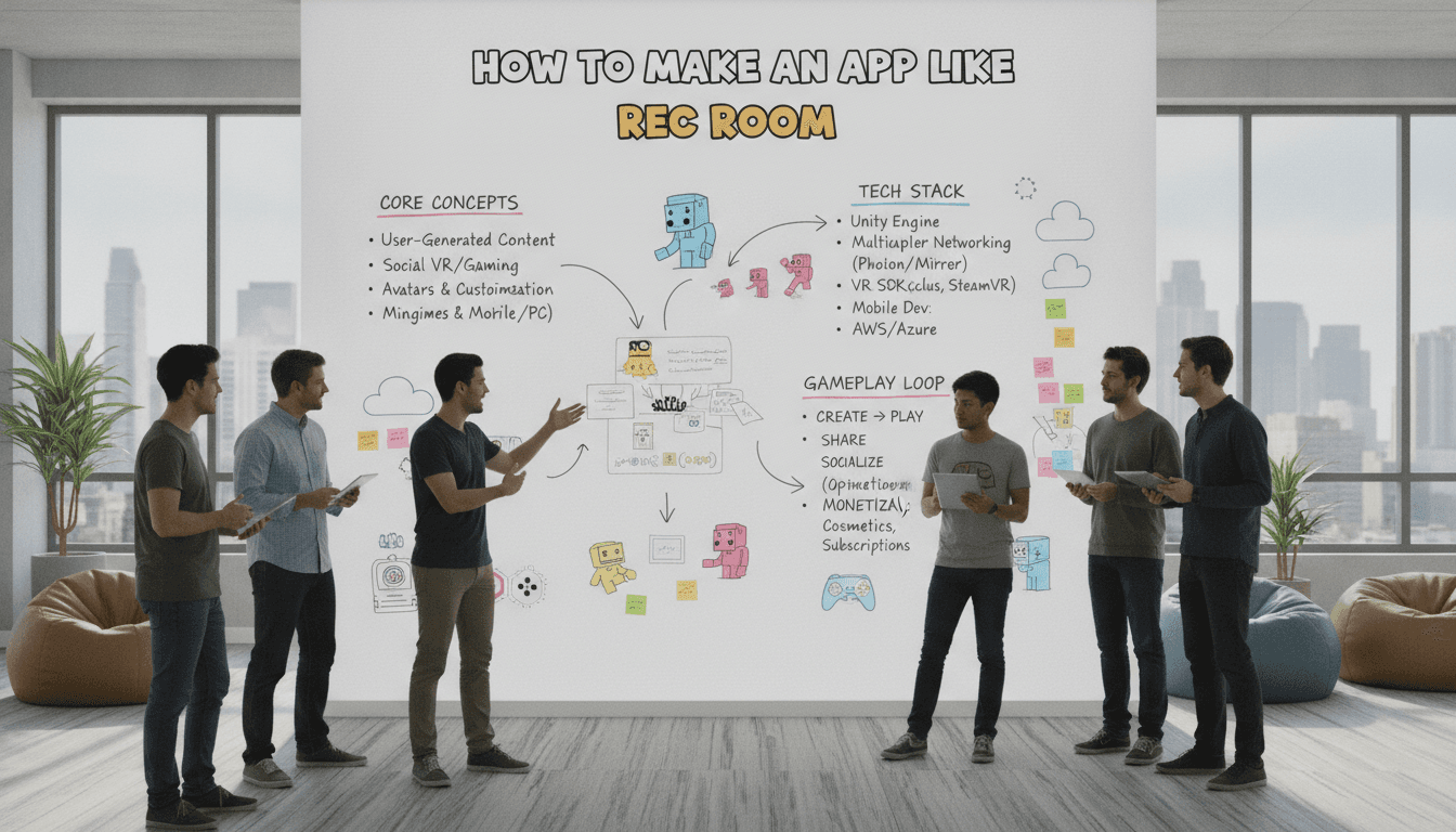 How to Make an App Like Rec Room