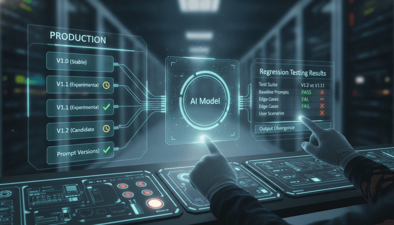 Prompt Versioning and Regression Testing in Production