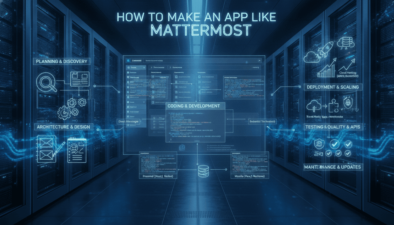 How to Make an App Like Mattermost