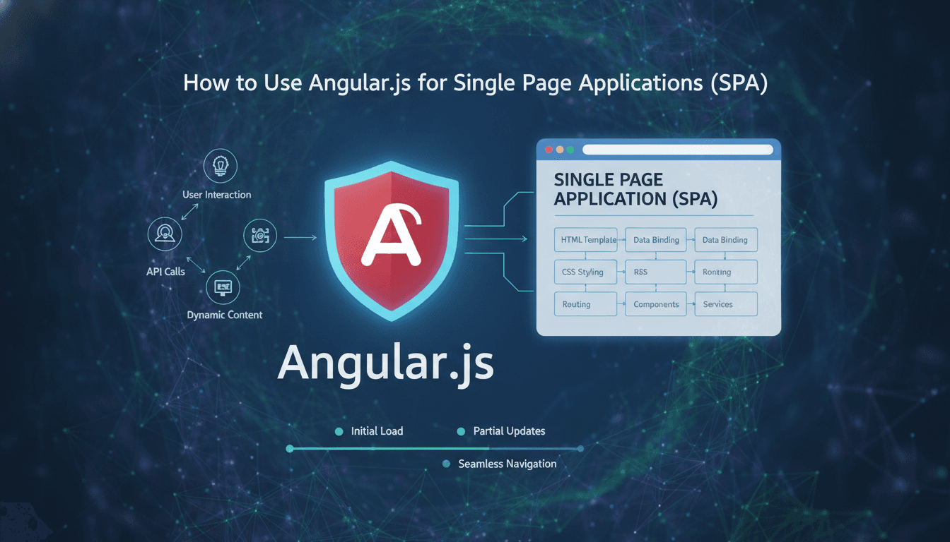 How to Use Angular.js for Single Page Applications (SPAs)