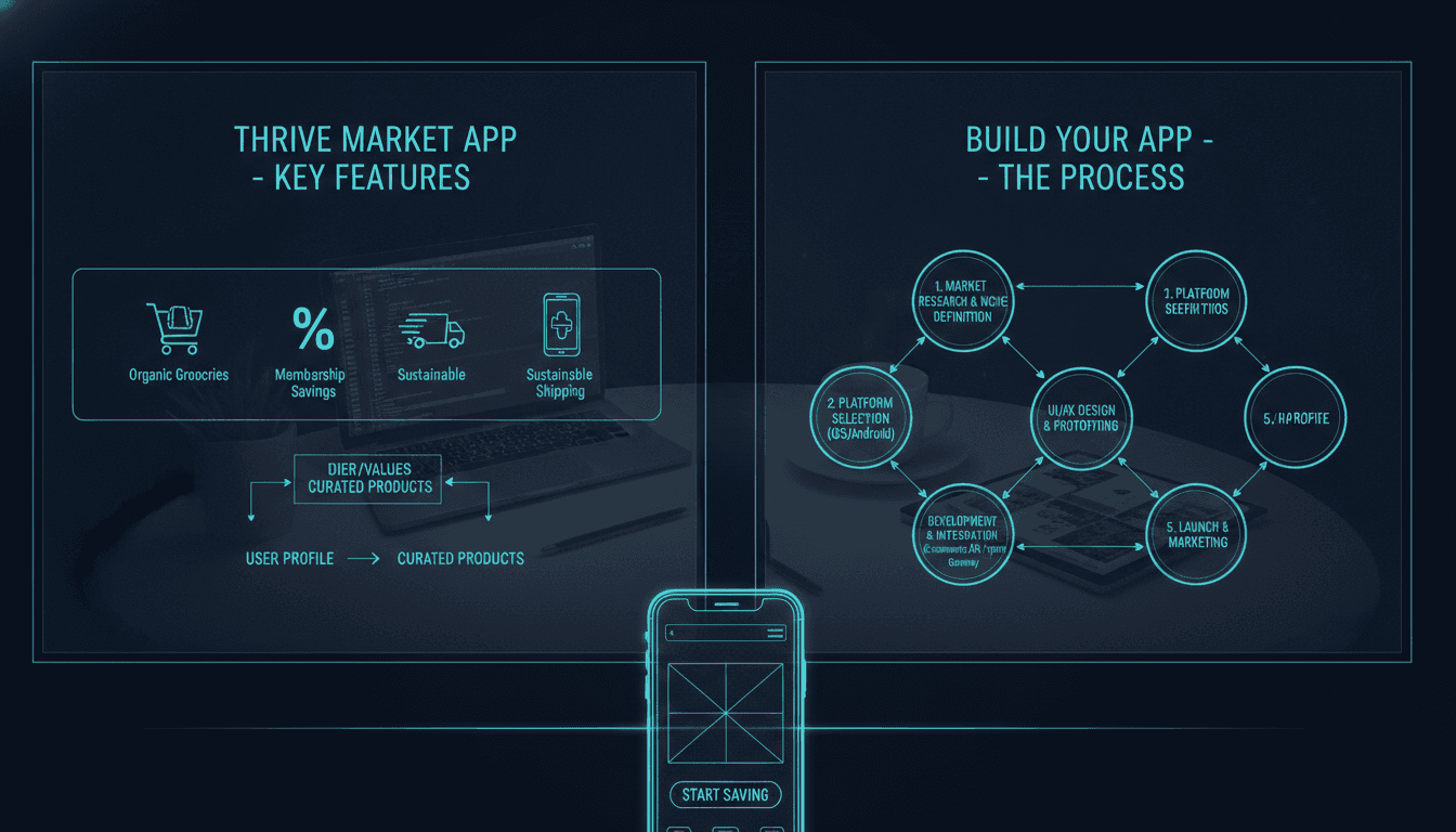 How to Make an App Like Thrive Market