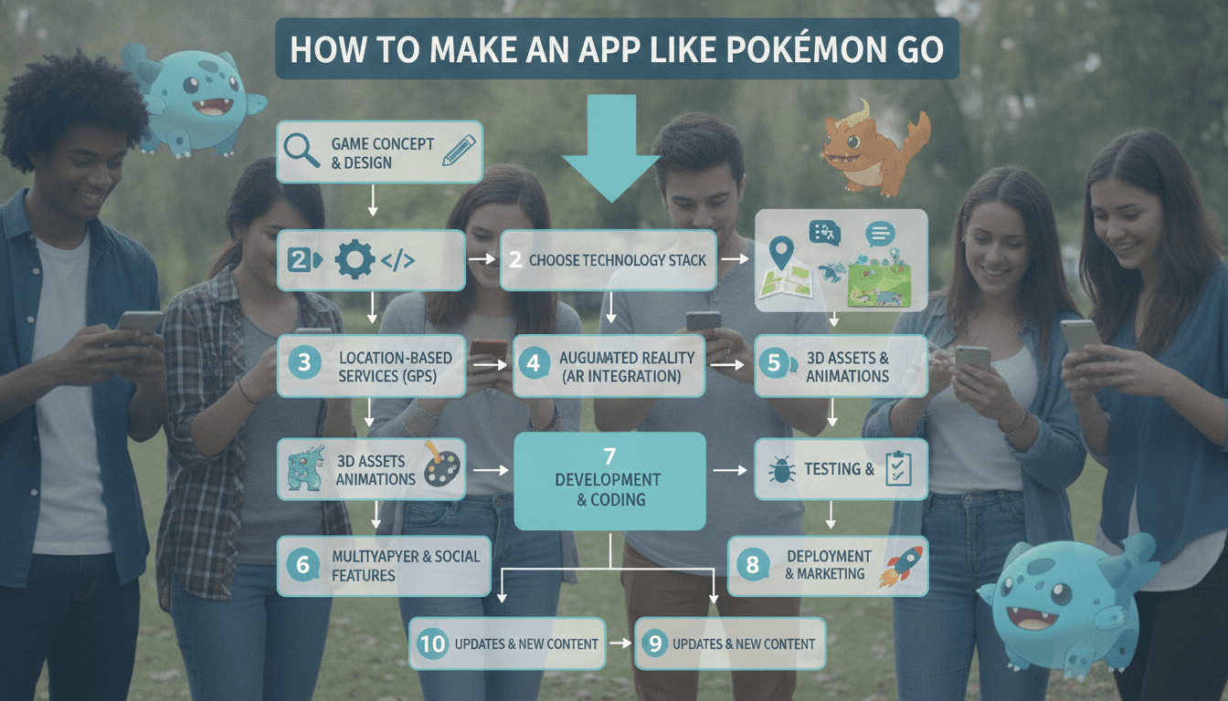 How to Make an App Like Pokémon Go