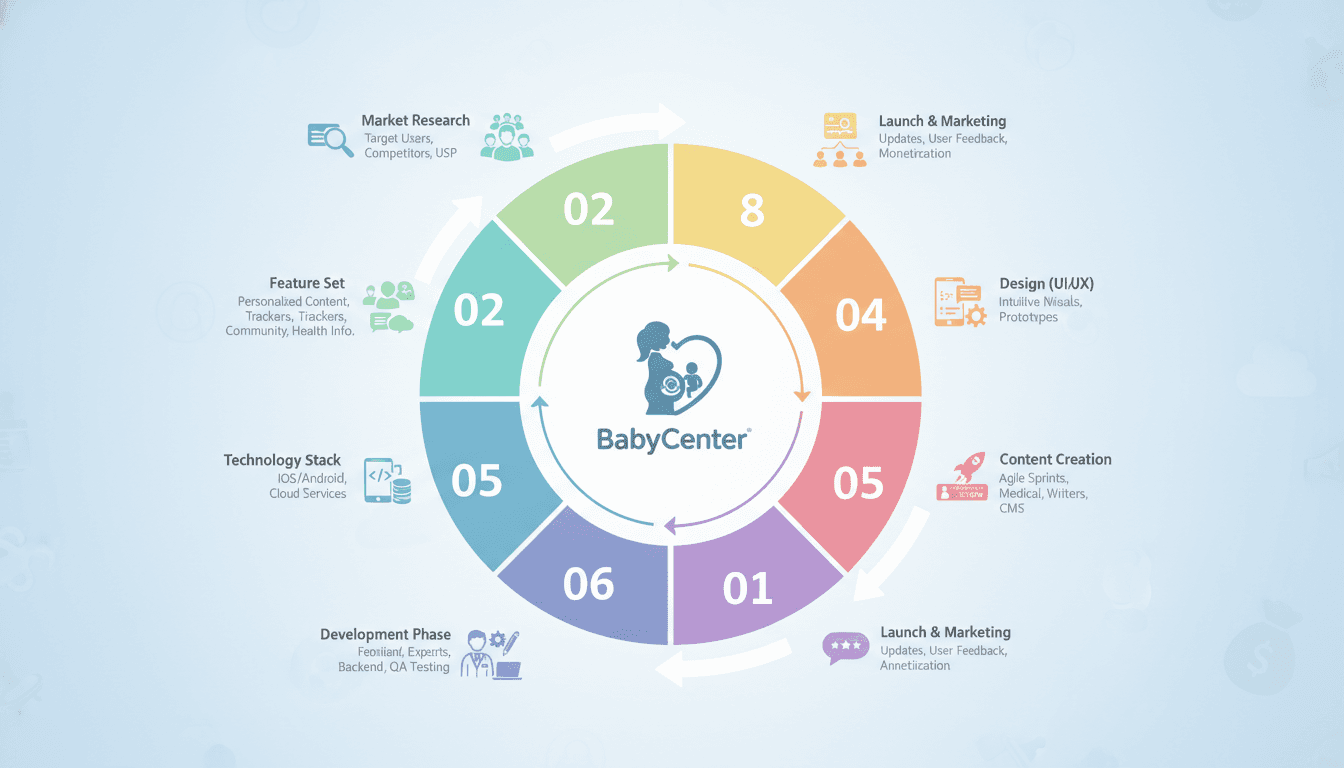How to Make an App Like BabyCenter