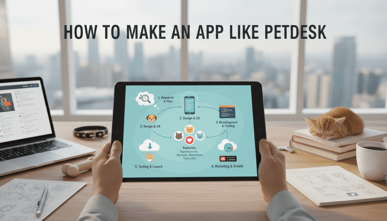 How to Make an App Like PetDesk