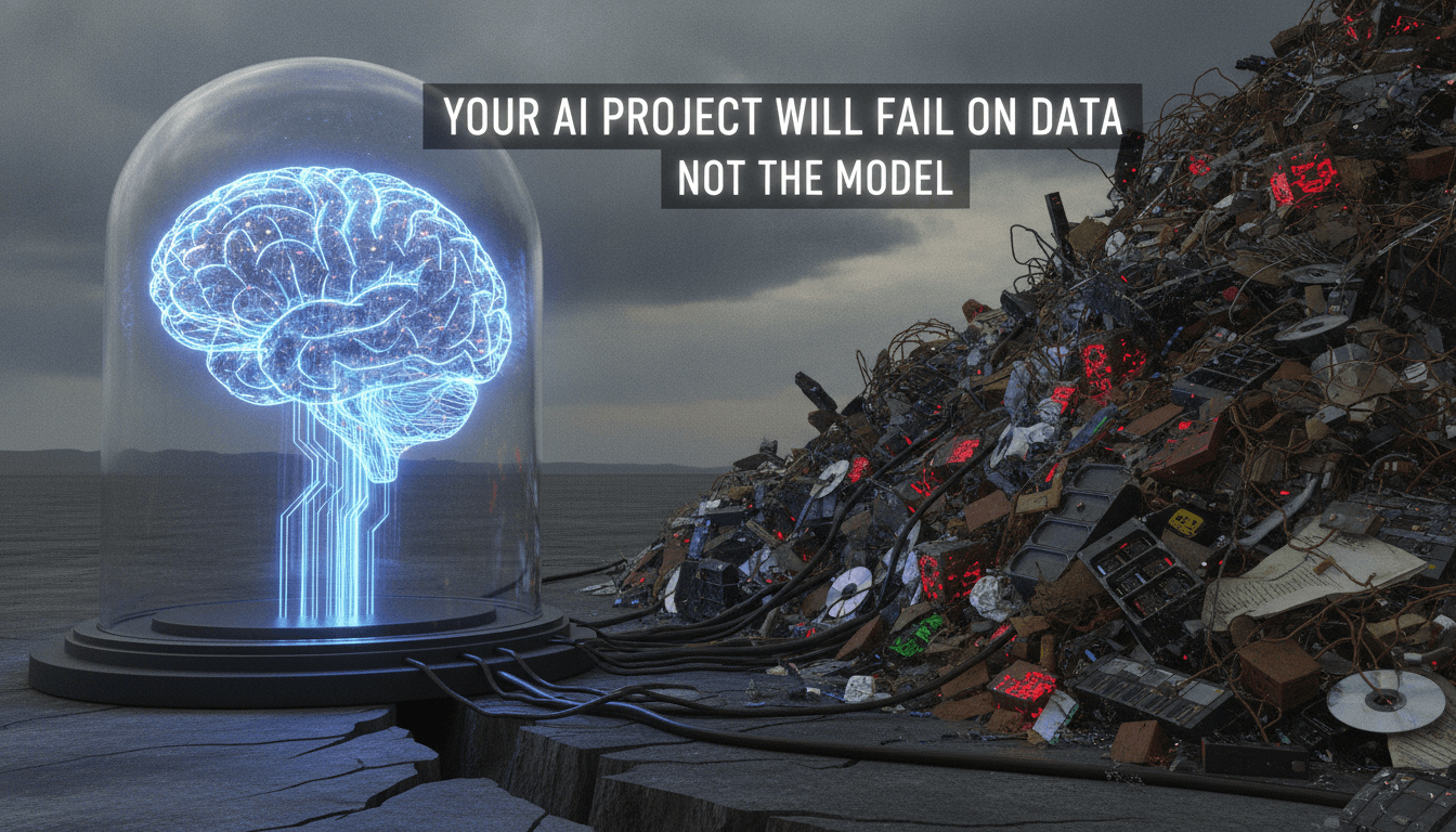 Your AI Project Will Fail on Data, Not the Model