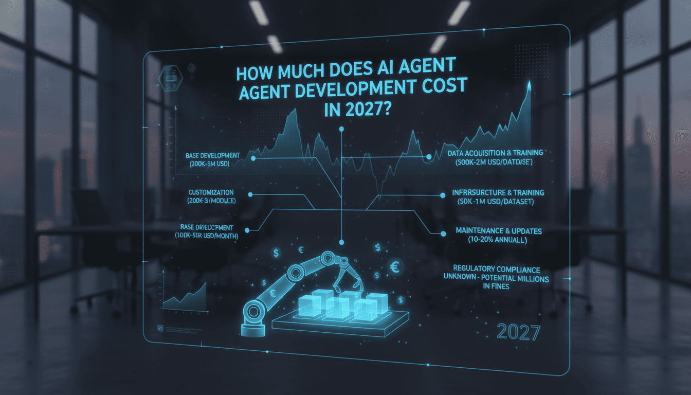 How Much Does AI Agent Development Cost in 2027?