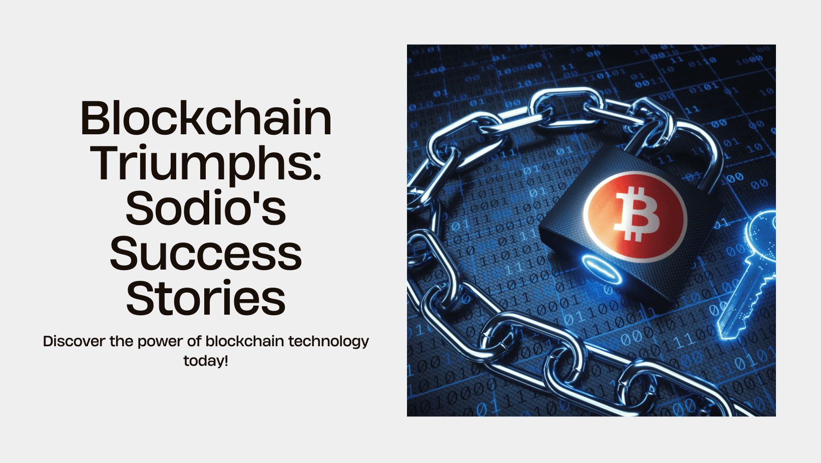 Case Studies: Successful Blockchain Projects by Sodio