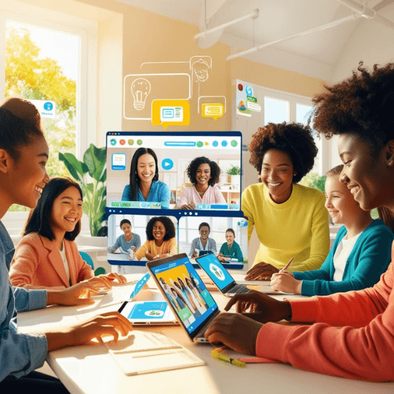 Virtual Classrooms: Connecting Teachers and Students