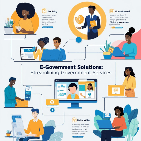E-Government Solutions: Streamlining Government Services