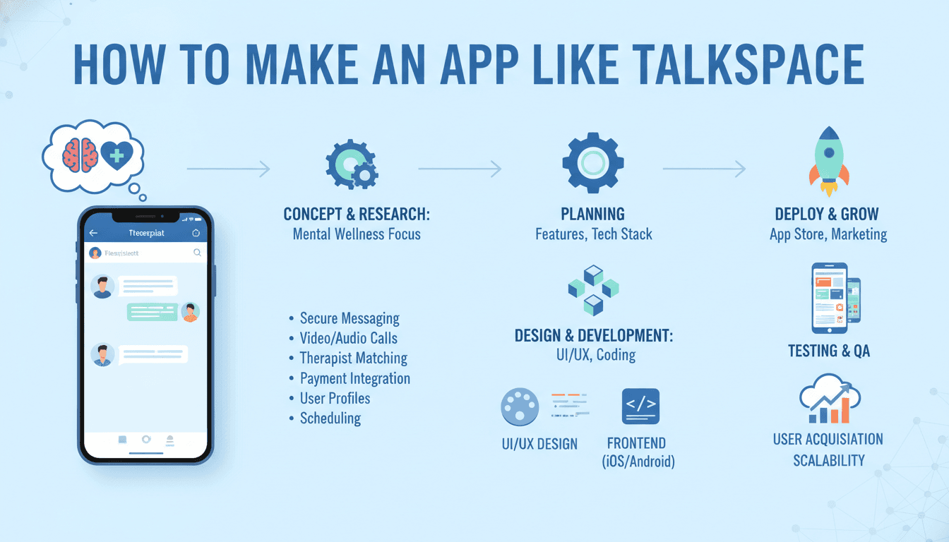 How to Make an App Like Talkspace