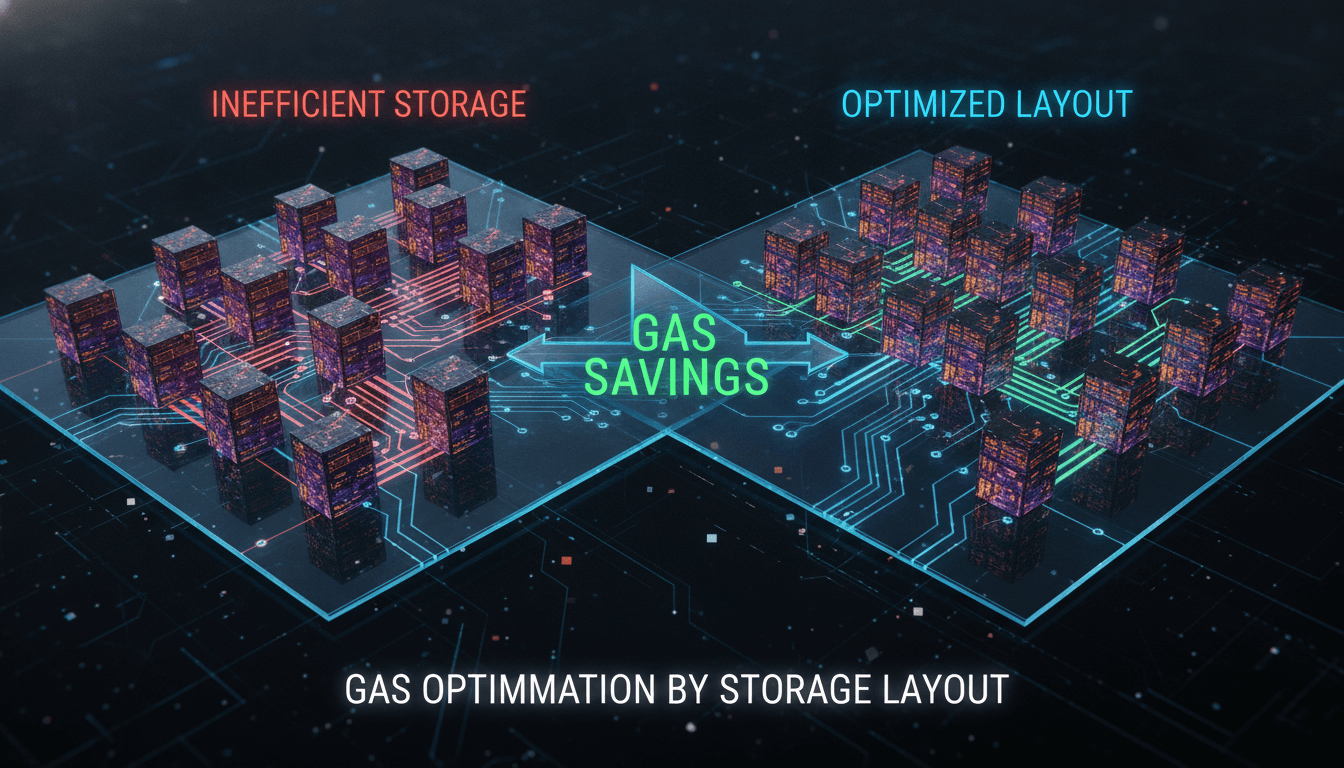 Gas Optimisation by Storage Layout