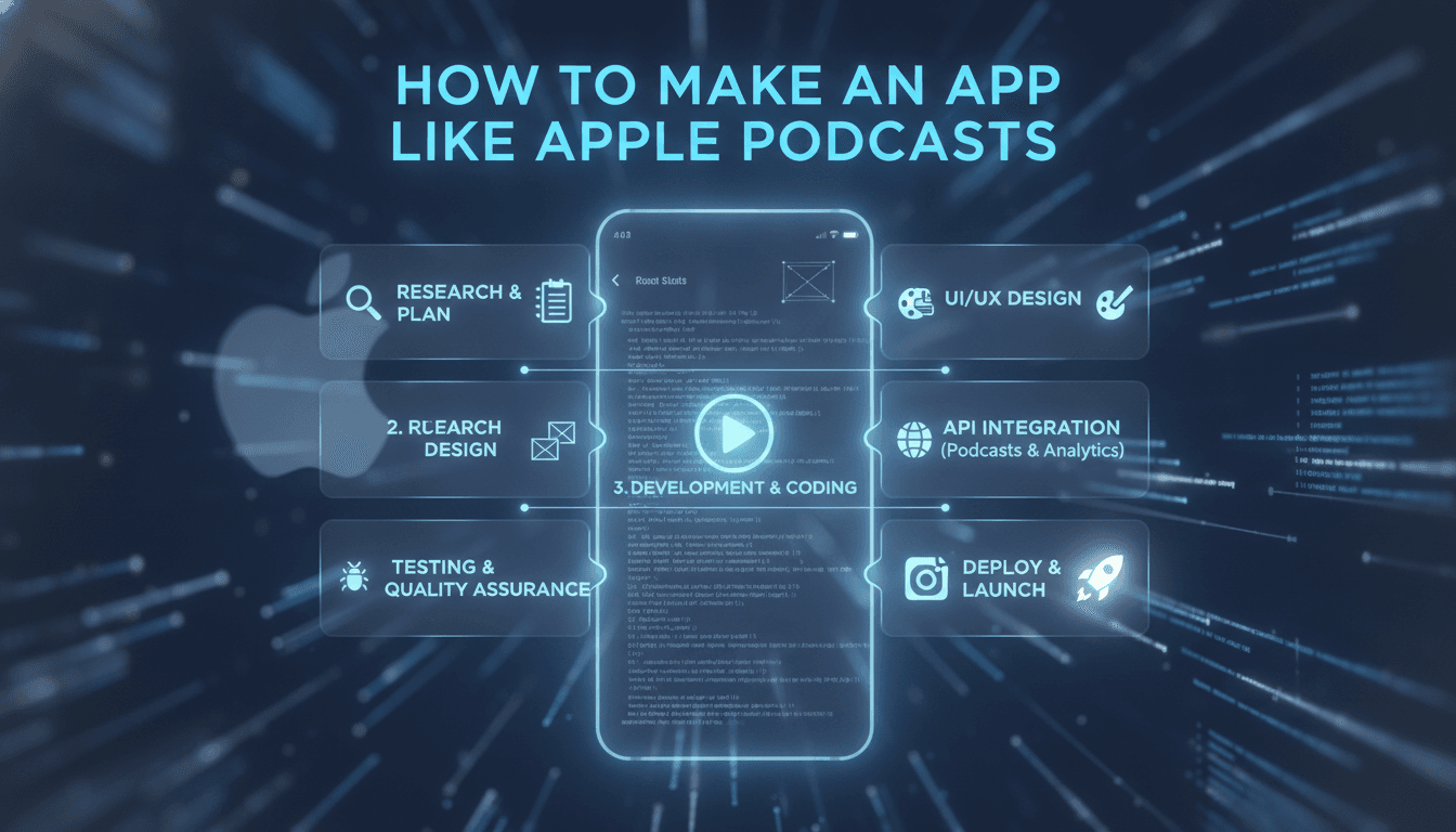 How to Make an App Like Apple Podcasts