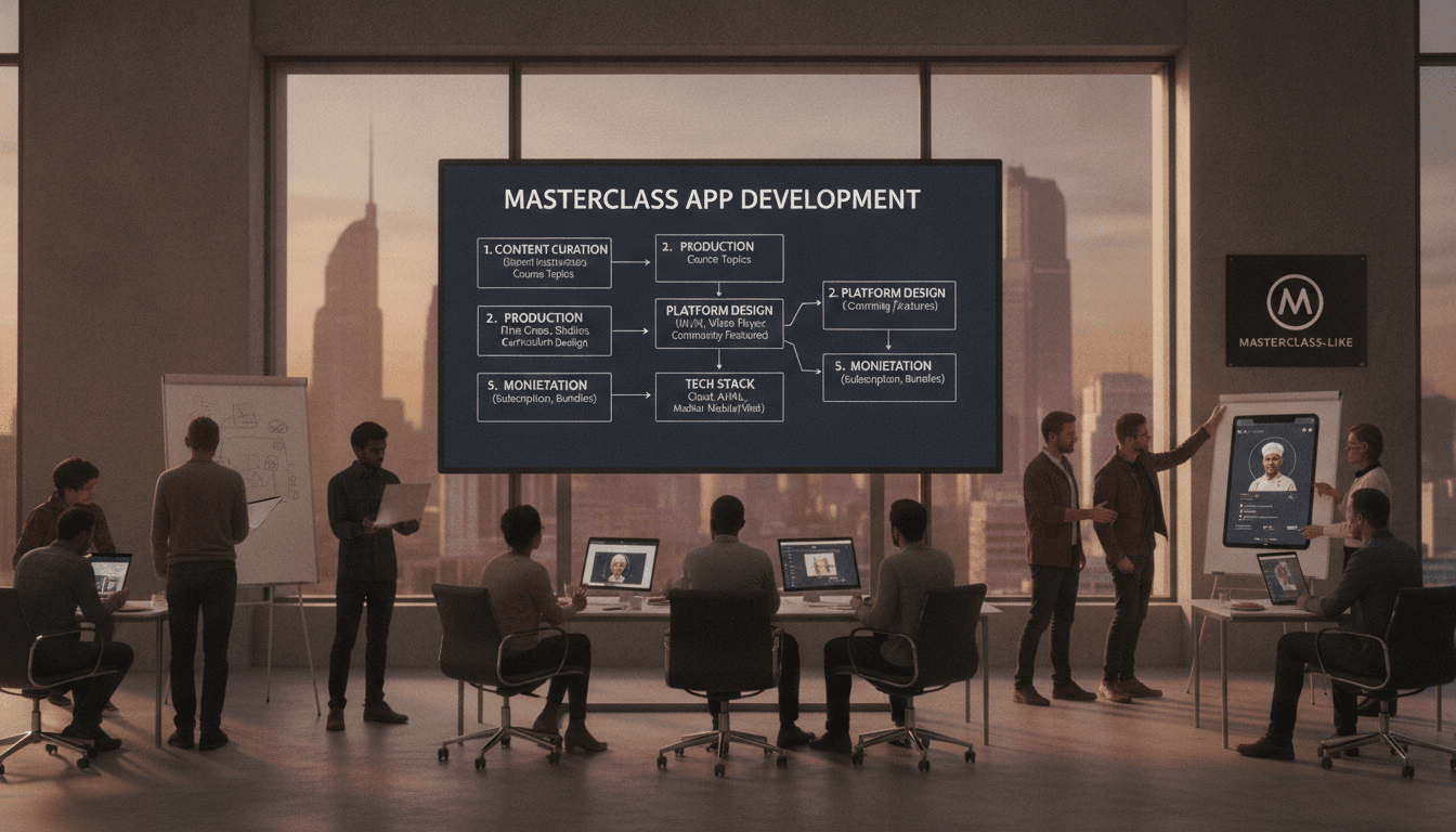How to Make an App Like MasterClass