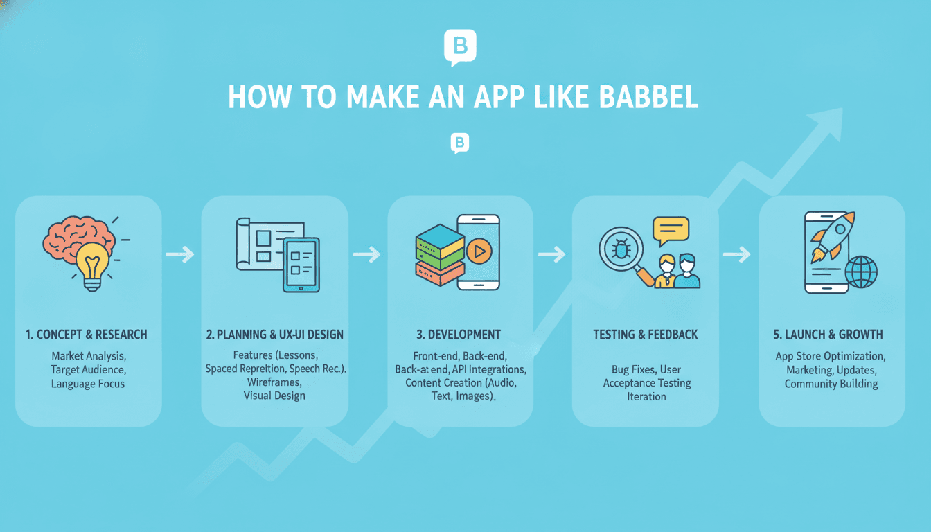How to Make an App Like Babbel