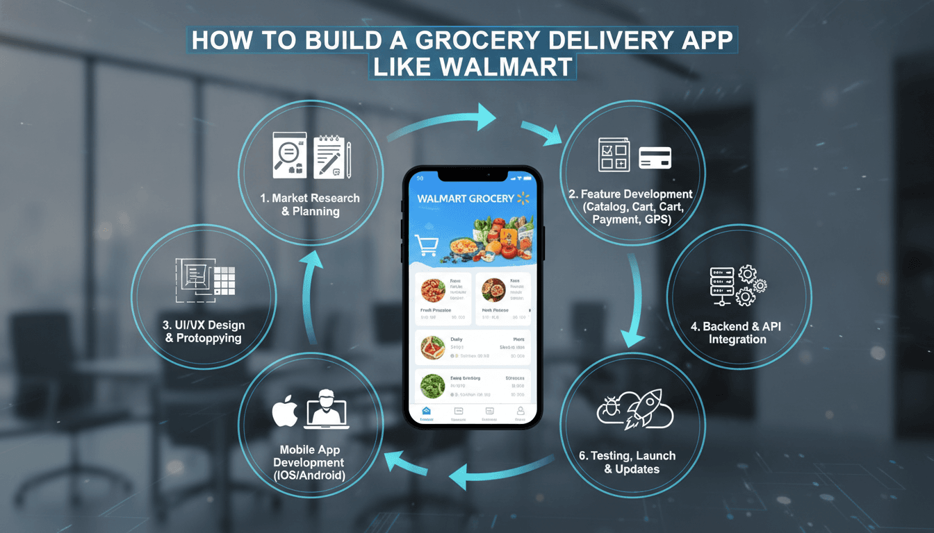How to Make an App Like Walmart Grocery