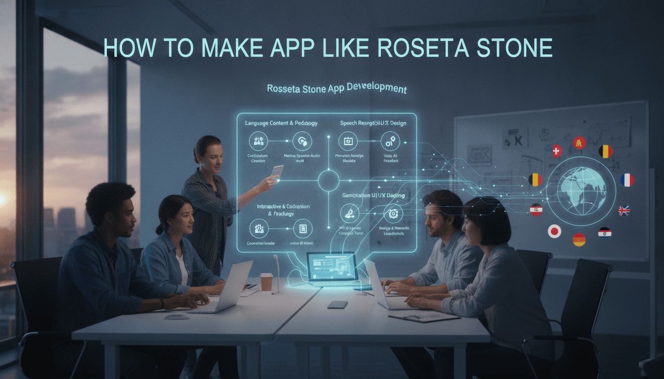 How to Make an App Like Rosetta Stone