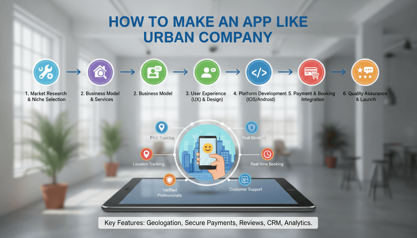 How to Make an App Like Urban Company