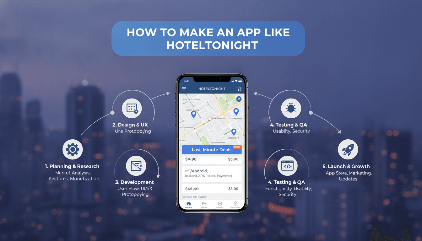 How to Make an App Like HotelTonight