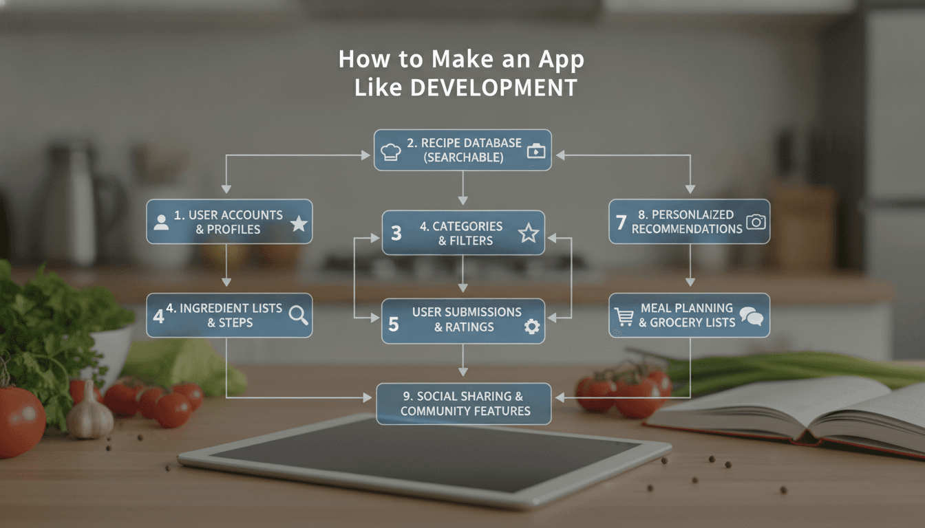 How to Make an App Like Allrecipes