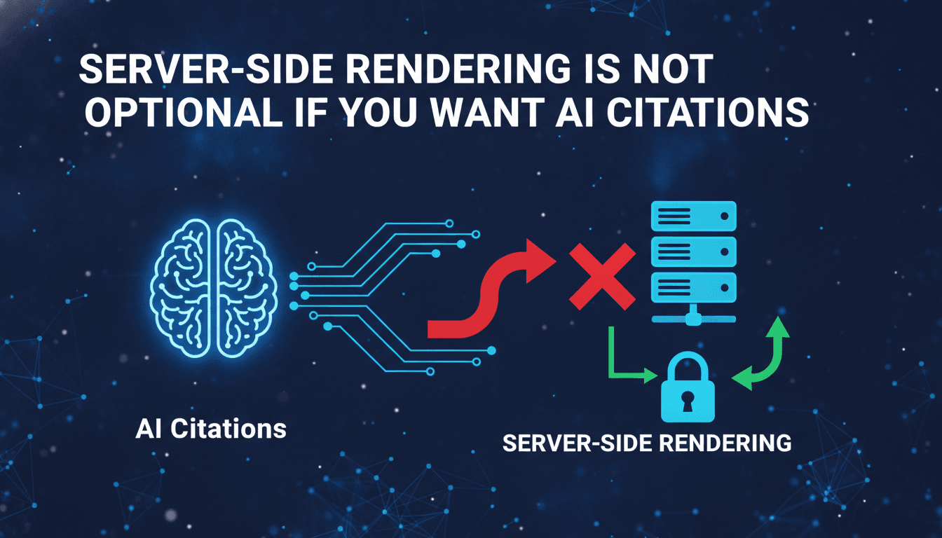 Server-Side Rendering Is Not Optional If You Want AI Citations