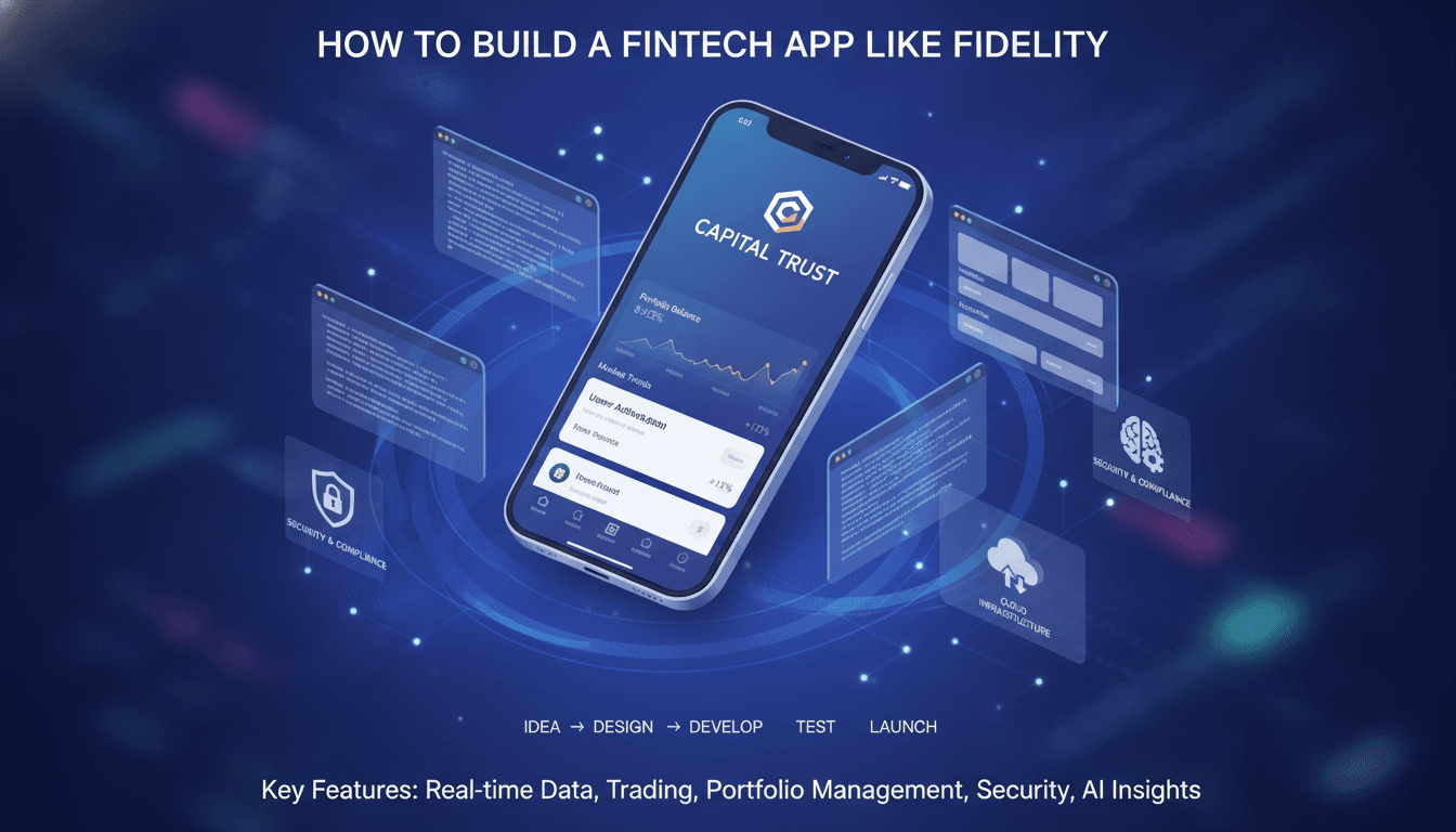 How to Make an App Like Fidelity Investments