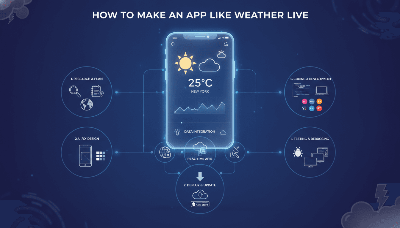 How to Make an App Like Weather Live